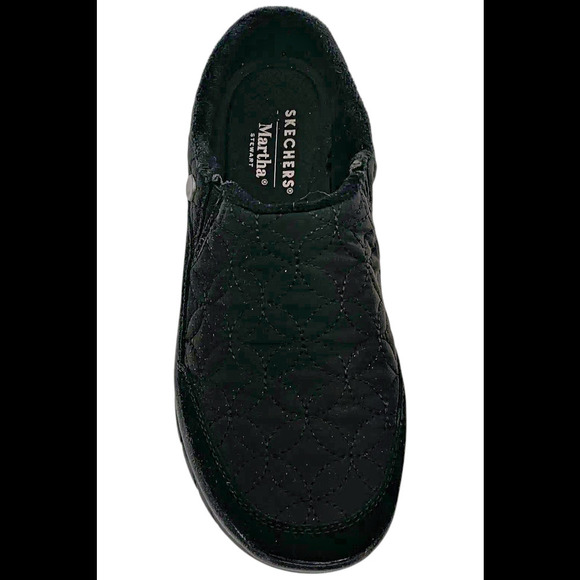 Martha Stewart x Skechers Easy Going Quilted Clogs Black - Medium